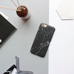 Viva iPhone - Marble Black Case